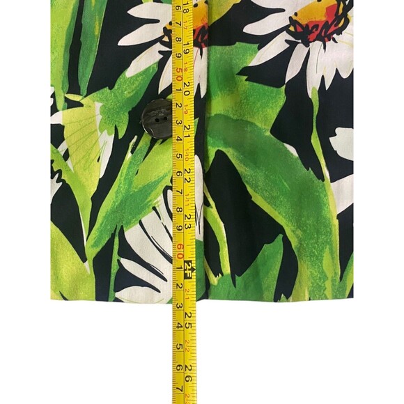 Chicos Blazer Jacket Womens Size 2 (US 12) Colorful Floral Button Up - Picture 5 of 11